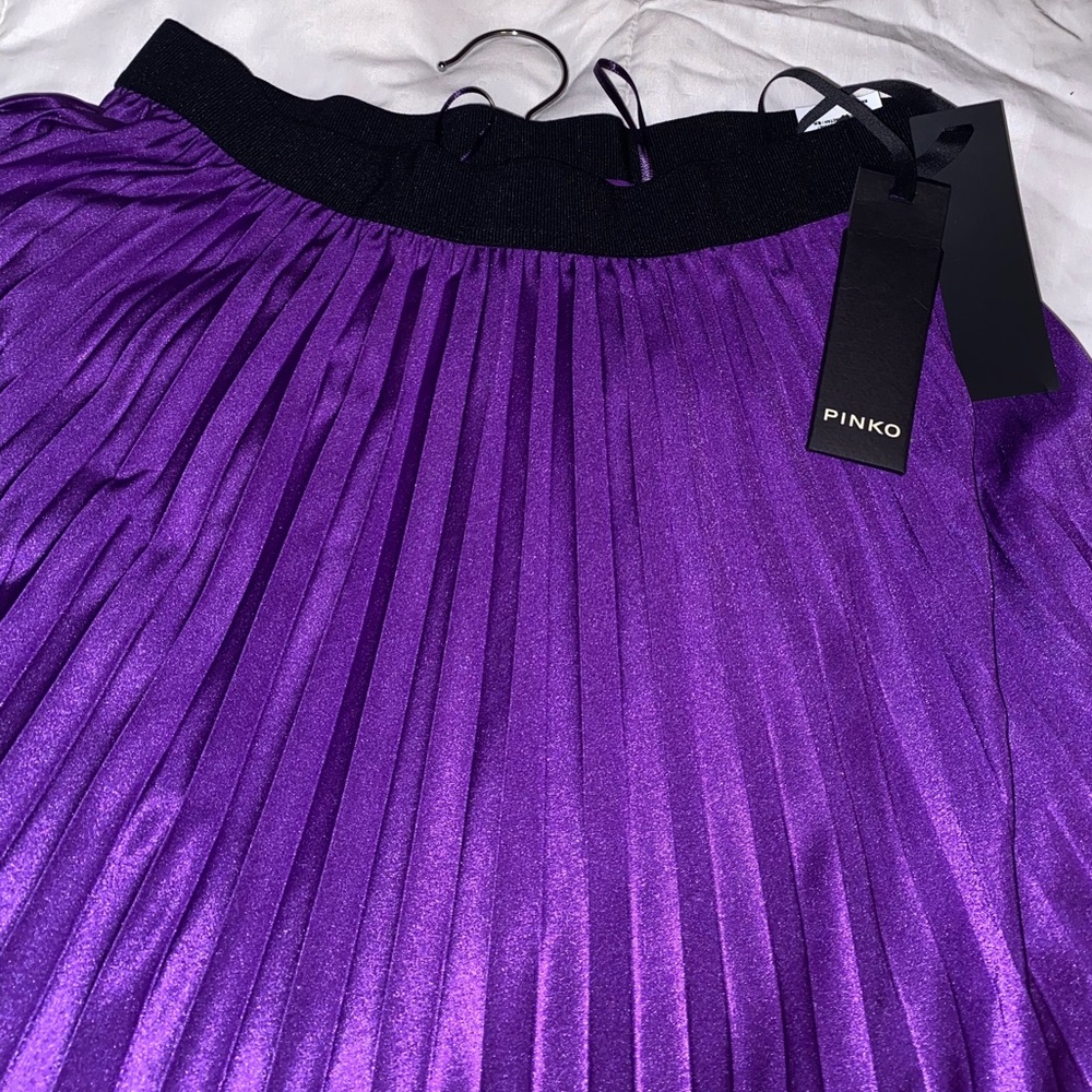 Brand New - Pinko Jersey Pleated Skirt